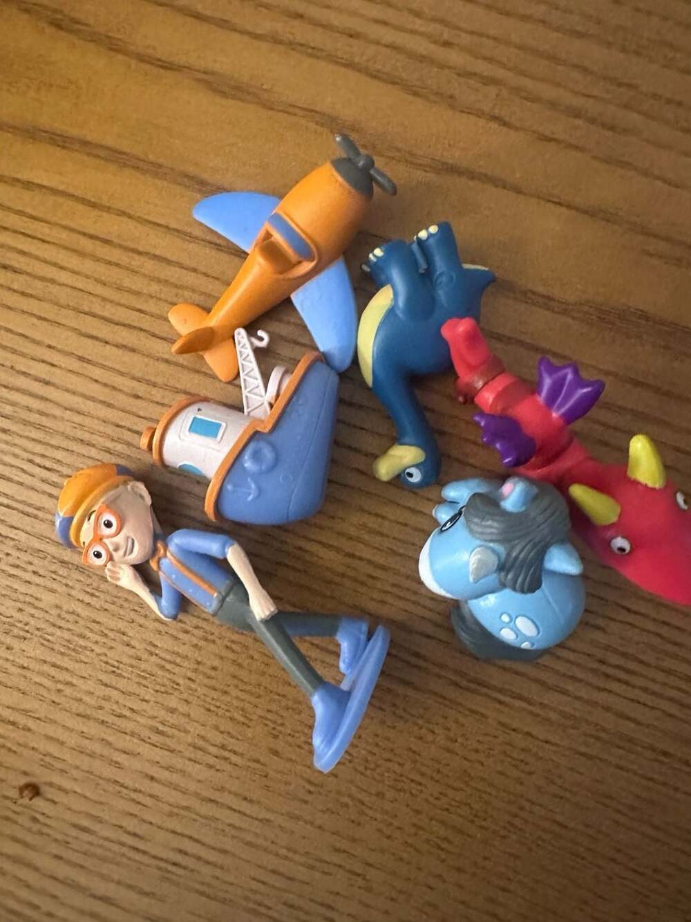 Blippi My Busy Books Replacement Figurines Lot Toys